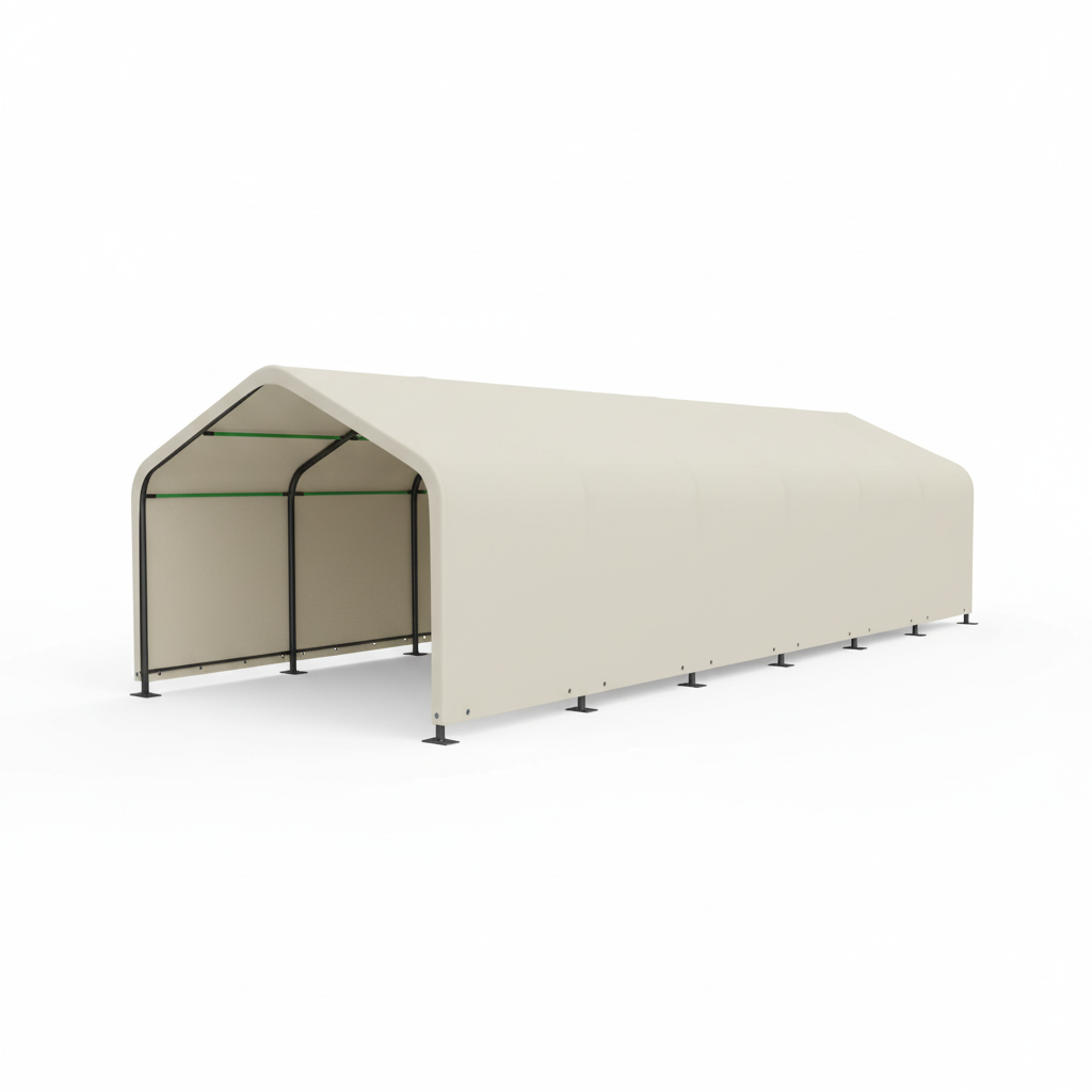 Tunnel camper vista frontale